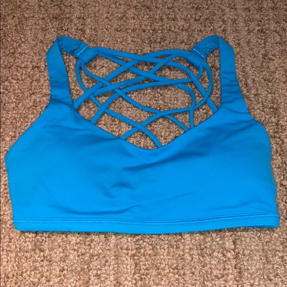 free to be wild lululemon sports bra